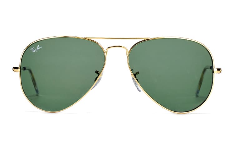Солнцезащитные очки Ray-Ban Aviator Gold - изображение 2
