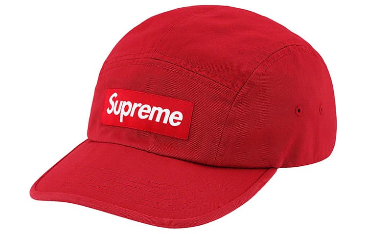 Кепка Supreme Washed Chino Twill Camp Cap - изображение 9