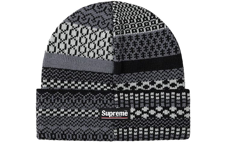 Шапка Supreme FW20 Week 6 Multi Pattern Beanie - изображение 1