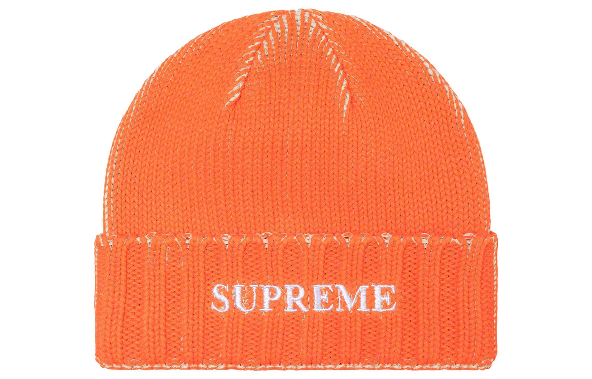 Шапка Supreme SS22 Week 5 Overprint Beanie - изображение 4