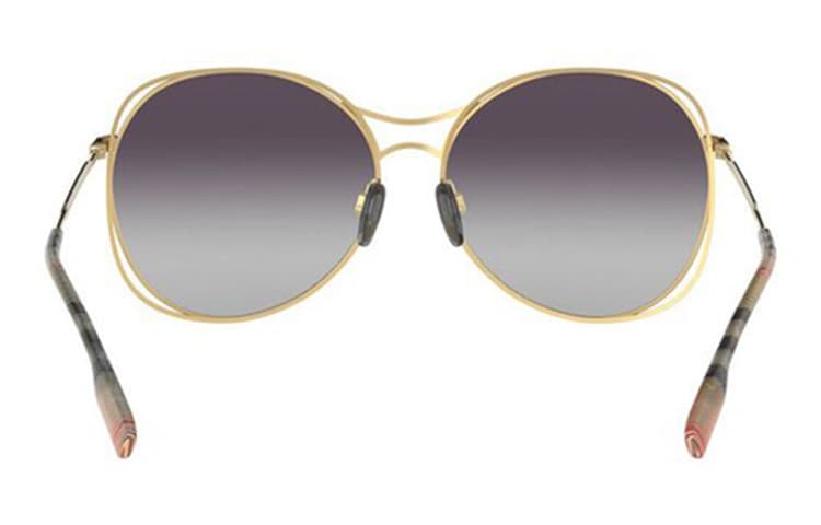 Солнцезащитные очки Burberry Gradient Round Sunglasses Grey - изображение 7