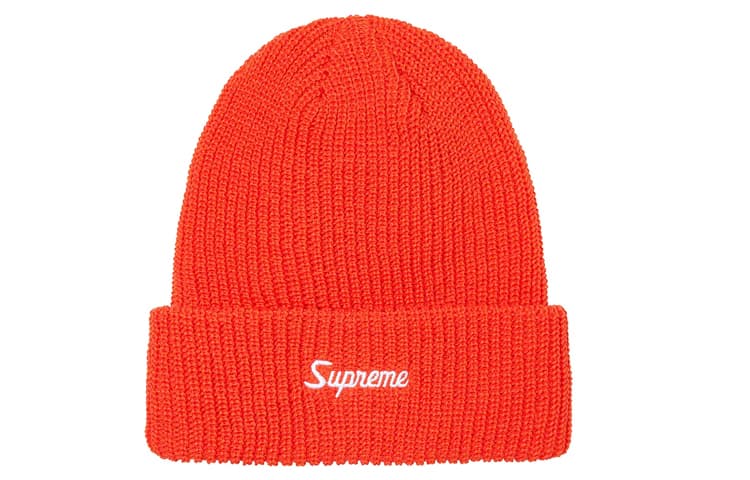 Шапка Supreme Week 1 Loose Gauge Beanie logo - изображение 1