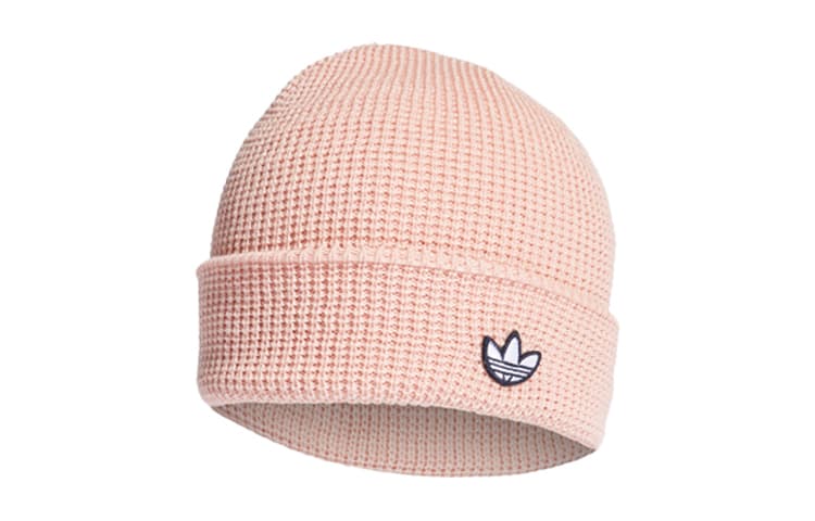 Шапка adidas Originals Classic Logo Beanie Pink - изображение 1