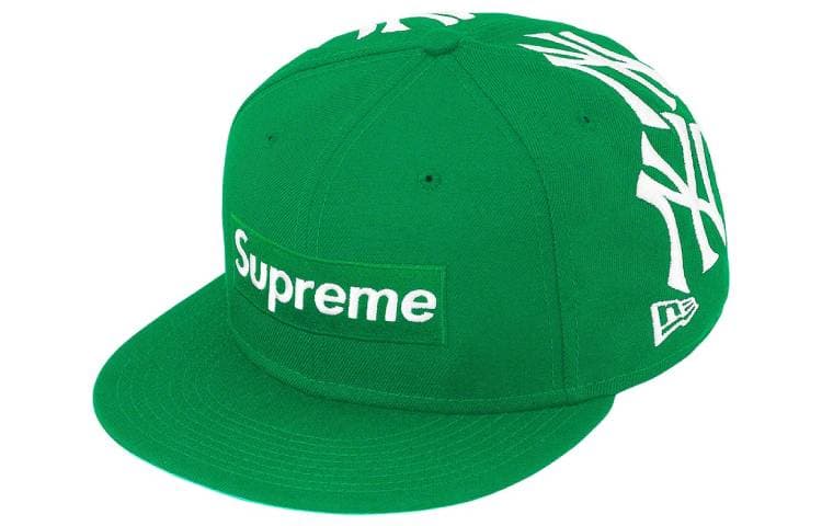 Кепка Supreme Week 19 SupremeNew York Yankees Box Logo New Era NY - изображение 2