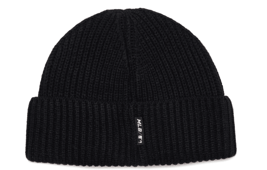 Шапка MLB Classic Logo Beanie Black - изображение 2