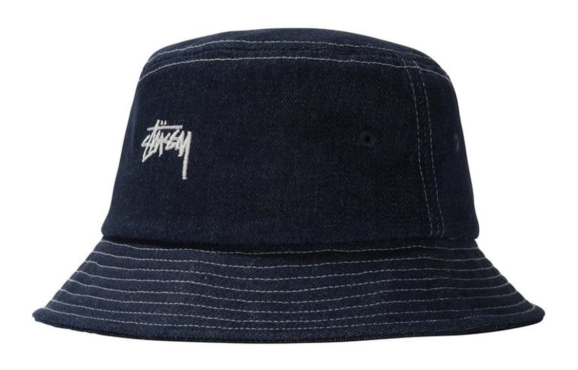 Панама Stussy CONTRAST STITCH BUCKET HAT LOGO - изображение 1