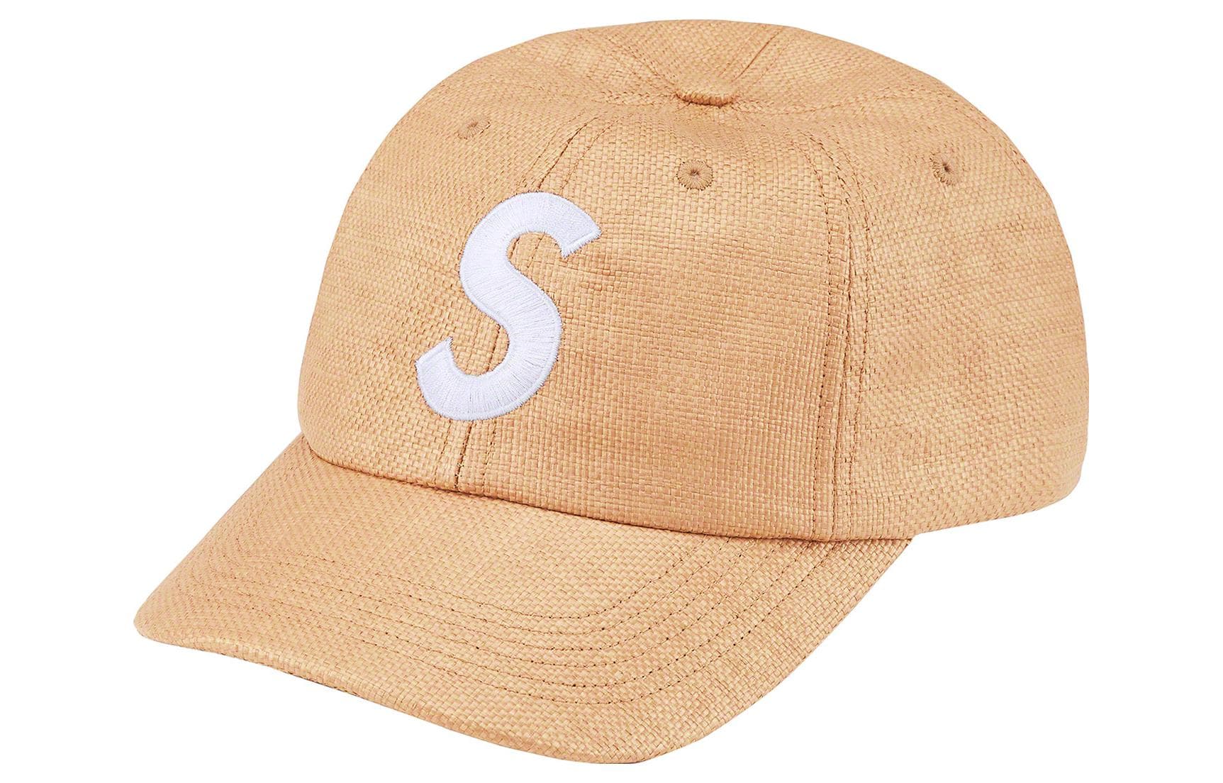 Кепка Supreme Week 9 Raffia S Logo 6-Panel - изображение 1