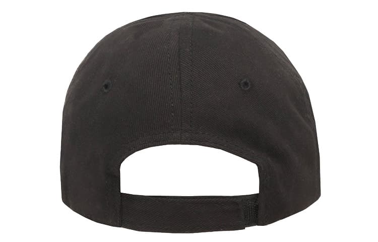 Кепка Balenciaga Logo Embroidered Cap Black - изображение 3