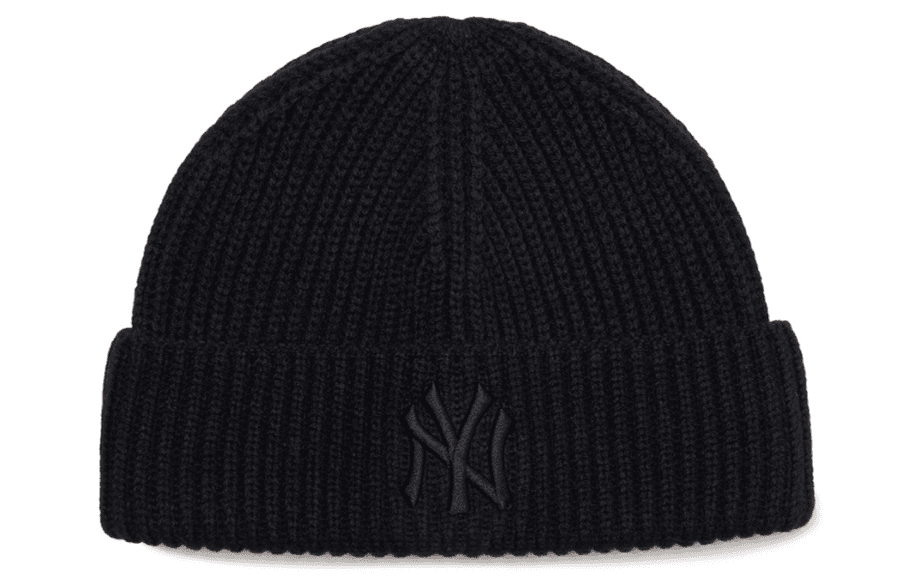 Шапка MLB Classic Logo Beanie Black - изображение 1