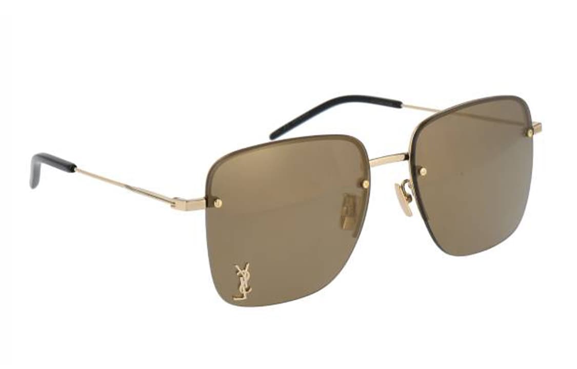 Солнцезащитные очки Saint Laurent Sunglasses Gold - изображение 5