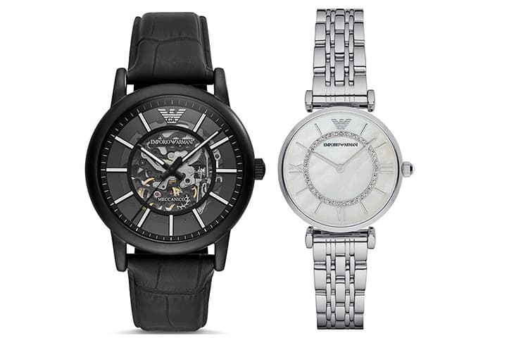 Механические часы EMPORIO ARMANI AR60008+AR1908 - изображение 1