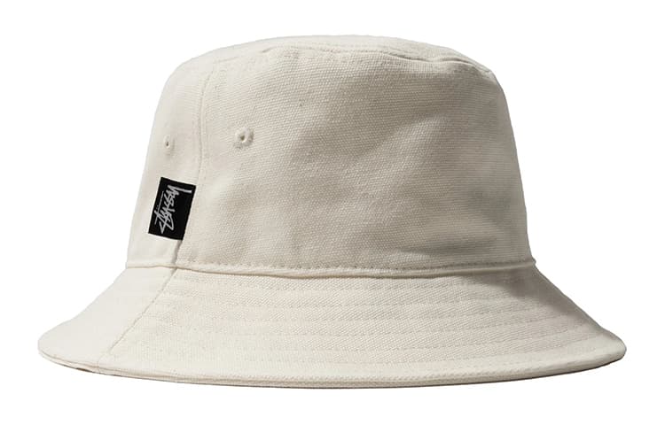 Панама Stussy x CDG CANVAS BUCKET HAT Logo - изображение 2
