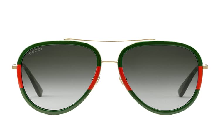Солнцезащитные очки Gucci Metal Sunglasses - изображение 3