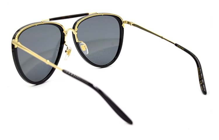 Солнцезащитные очки Gucci Urban Aviator Sunglasses Black - изображение 3