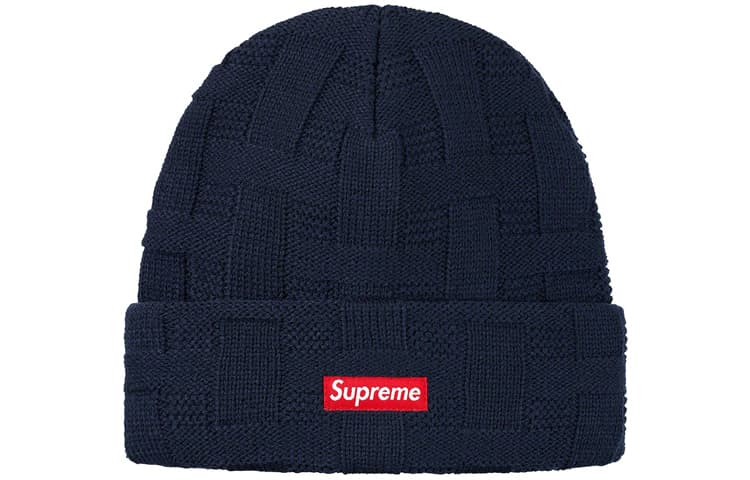 Шапка Supreme FW19 Week 6 Basket Weave Beanie - изображение 1