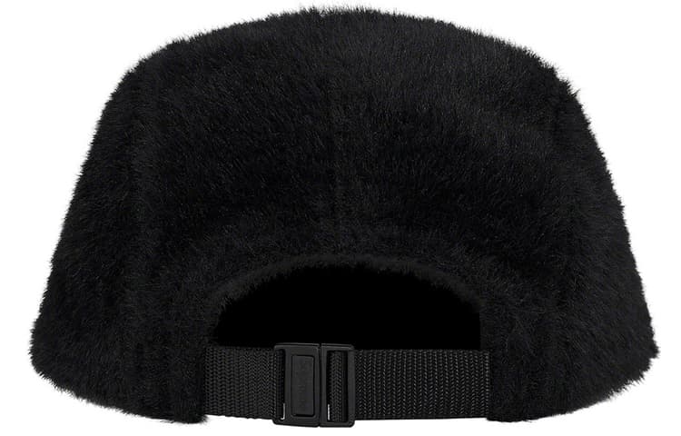 Кепка Supreme FW19 Week 13 Faux Fur Camp Cap Black - изображение 2
