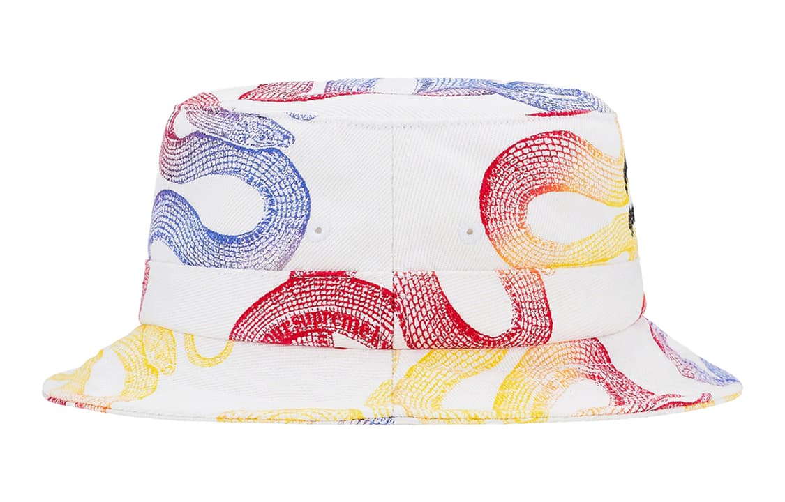 Панама Supreme Week 4 SupremeHYSTERIC GLAMOUR Snake Denim Crusher - изображение 2