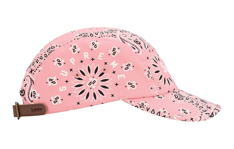 Кепка Supreme Week 14 Bandana Camp Cap - изображение 2