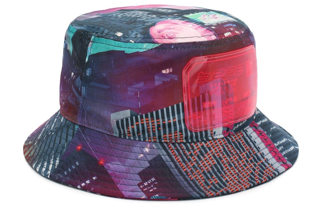 Панама A BATHING APE Tokyo neon - изображение 1