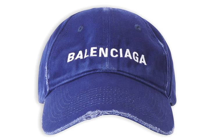 Кепка Balenciaga Cap Blue - изображение 2