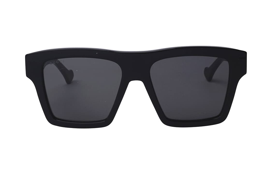 Солнцезащитные очки GUCCI Oversized Black Sunglasses Dark Gray Lenses - изображение 2