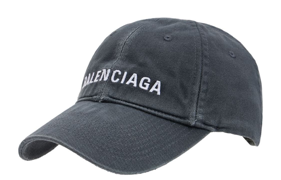 Кепка Balenciaga Embroidered Logo Baseball Cap - изображение 2