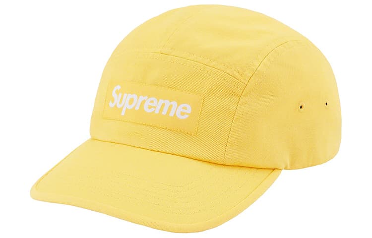 Кепка Supreme Washed Chino Twill Camp Cap - изображение 8