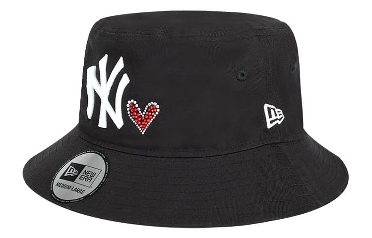 Панама New Era x MLB Swarovski Heart NY Bucket Hat - изображение 2