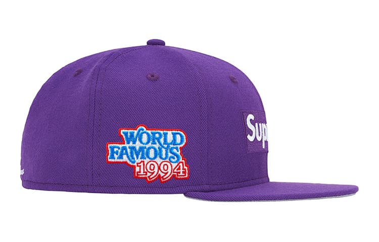 Кепка Supreme FW20 Week 6 World Famous Box Logo New Era - изображение 2