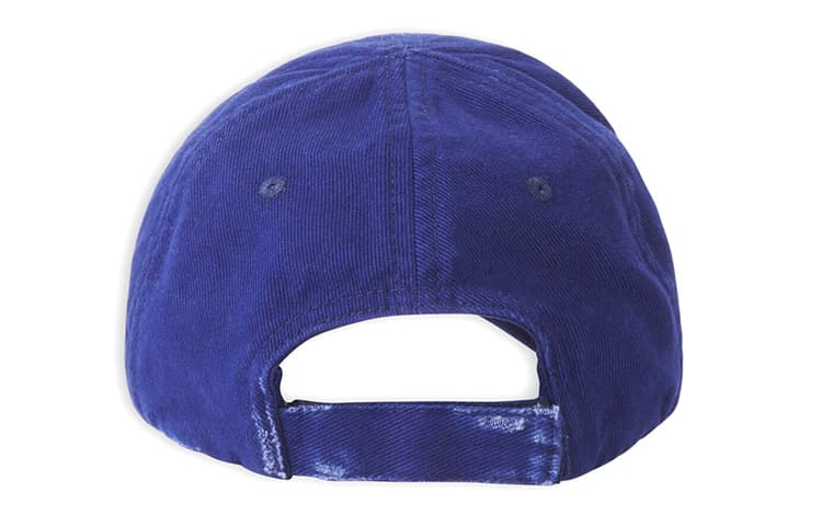 Кепка Balenciaga Cap Blue - изображение 3