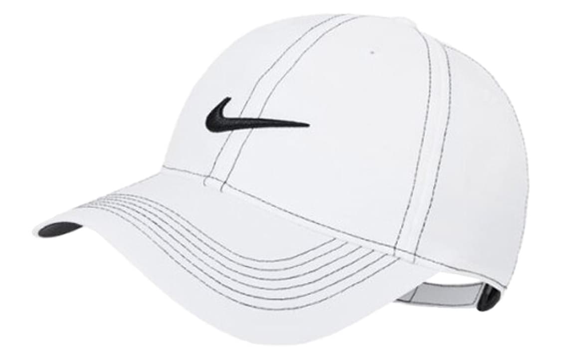 Кепка NIKE Полиэстер Бейсболка Белая Унисекс - изображение 3