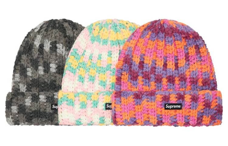 Шапка Supreme Week 10 Crochet Beanie - изображение 1