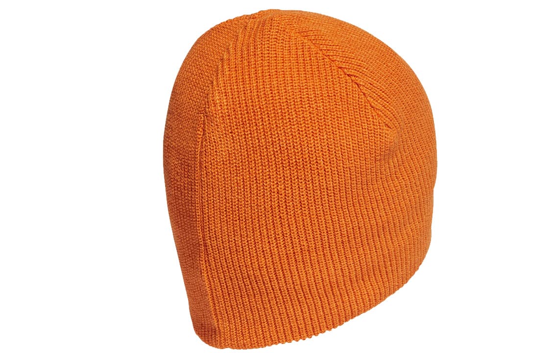 Шапка adidas Logo Knit Beanie Orange - изображение 2