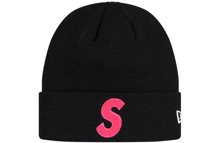 Шапка Supreme Supreme FW19 Week 13 x New Era S Logo Beanie Black S - изображение 1