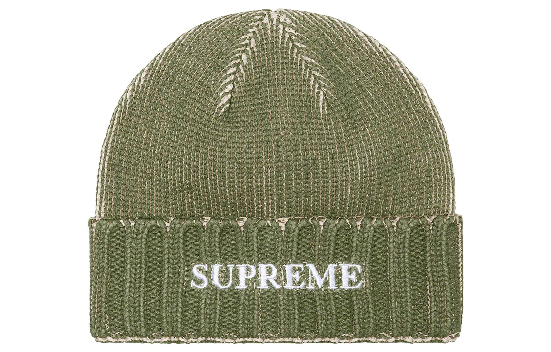 Шапка Supreme SS22 Week 5 Overprint Beanie - изображение 3