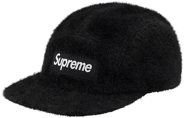Кепка Supreme FW19 Week 13 Faux Fur Camp Cap Black - изображение 1
