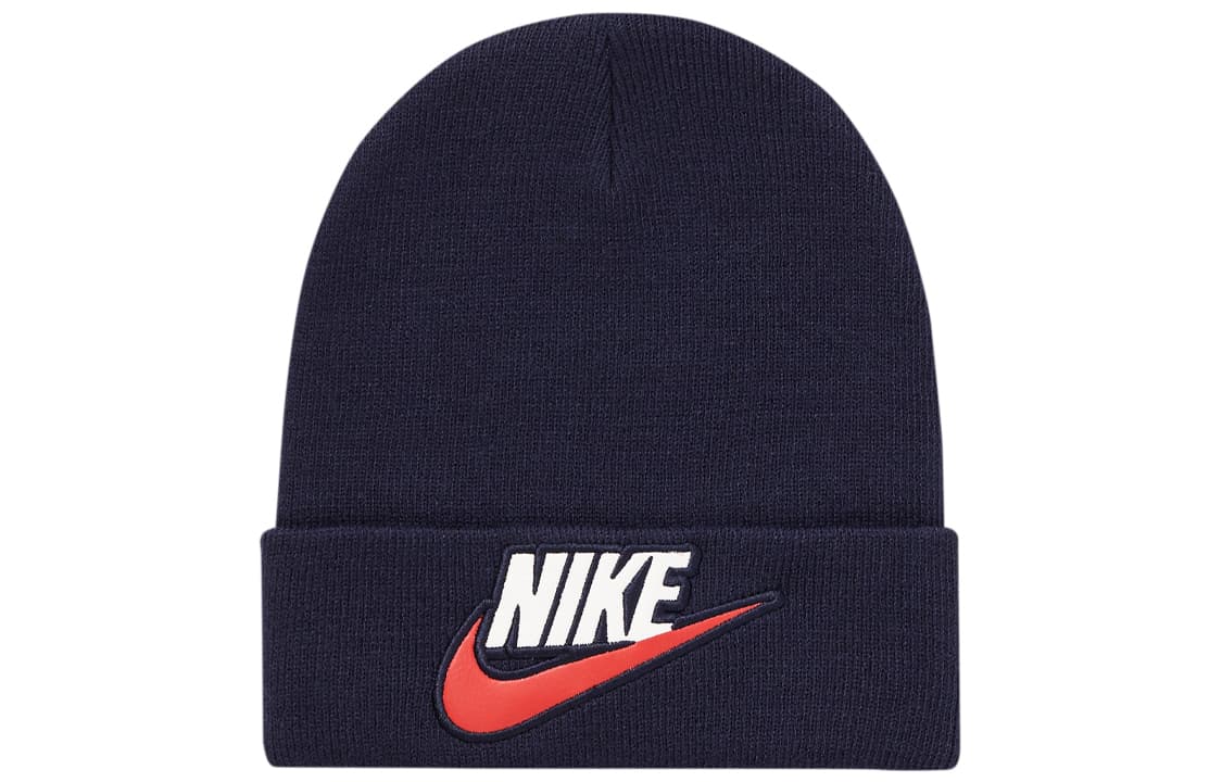 Шапка Supreme x Nike Beanie Navy - изображение 1