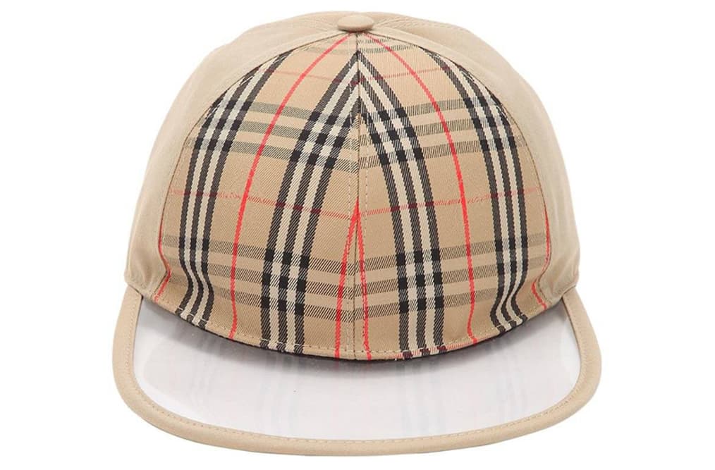Кепка Burberry Check Baseball Cap Yellow - изображение 2