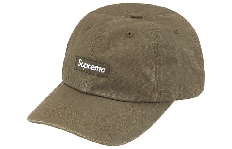 Кепка Supreme SS22 Week 3 Small Box Coated Linen 6-Panel - изображение 1