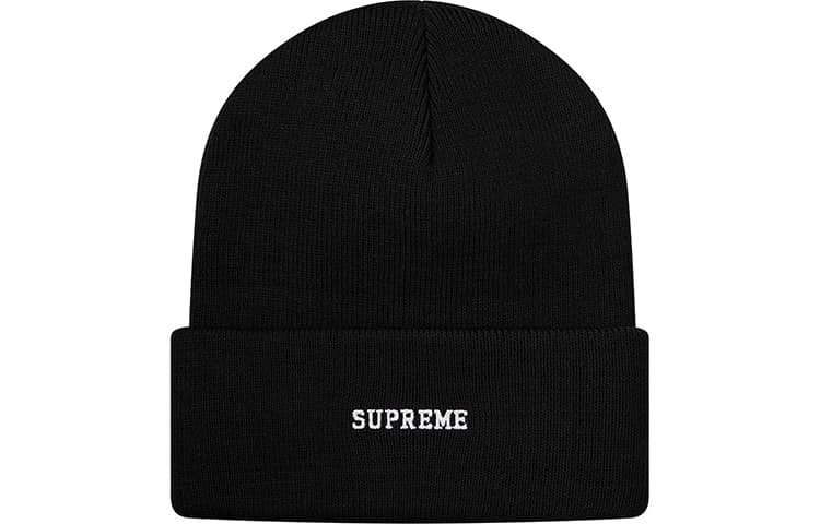 Шапка Supreme x Nike Beanie Black - изображение 2