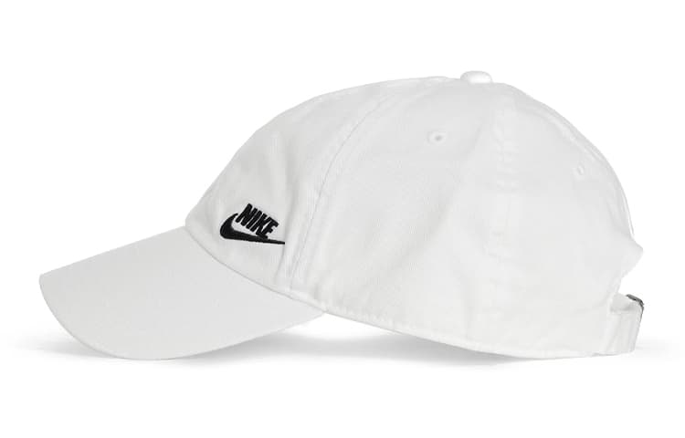 Кепка Nike Embroidered Logo Cap White - изображение 3