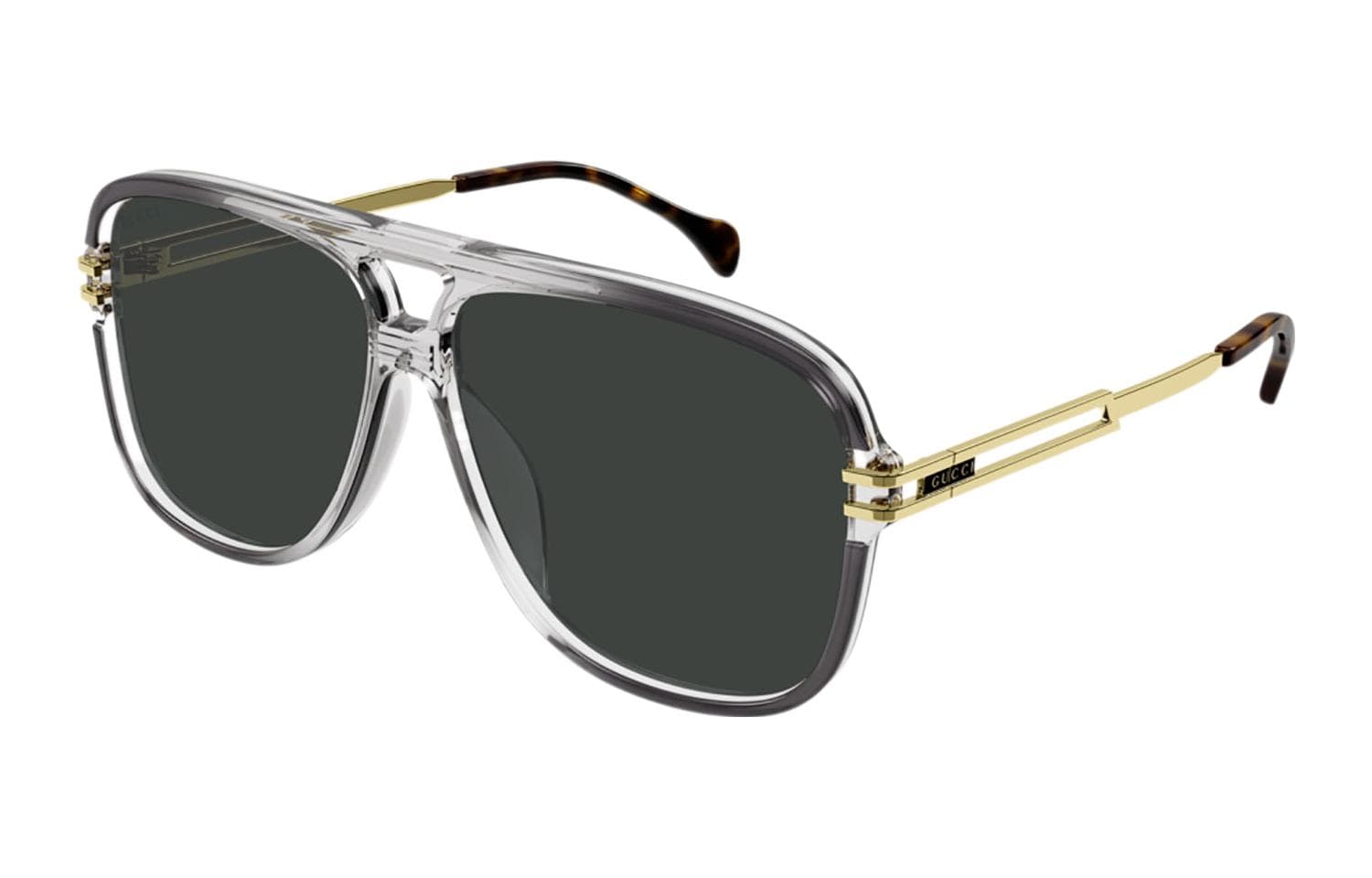 Солнцезащитные очки GUCCI Aviator Sunglasses Gray - изображение 1