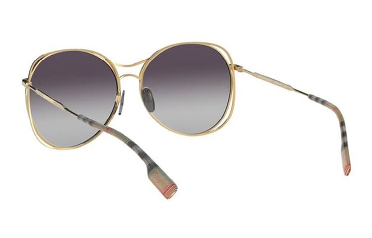 Солнцезащитные очки Burberry Gradient Round Sunglasses Grey - изображение 5
