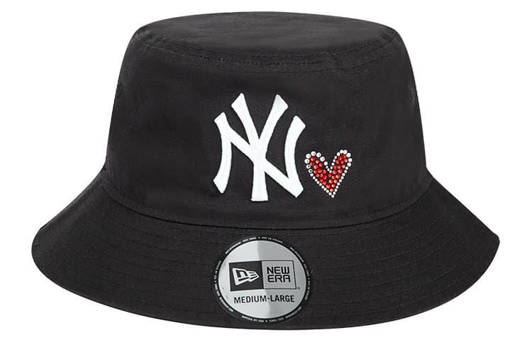 Панама New Era x MLB Swarovski Heart NY Bucket Hat - изображение 1