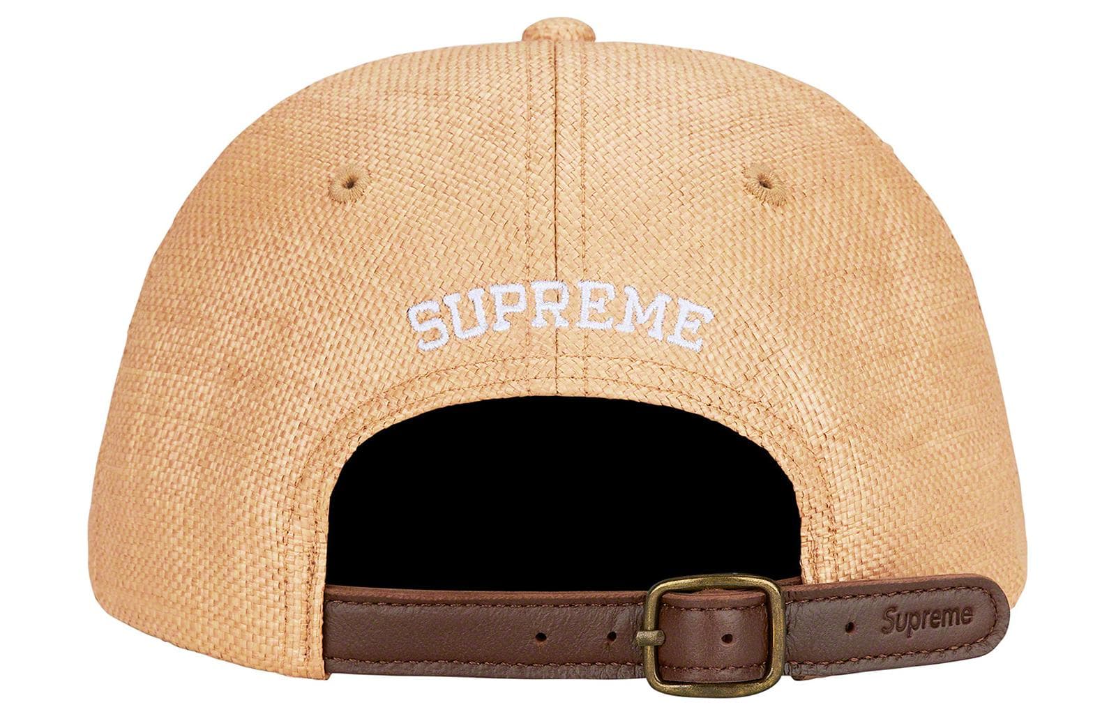 Кепка Supreme Week 9 Raffia S Logo 6-Panel - изображение 2