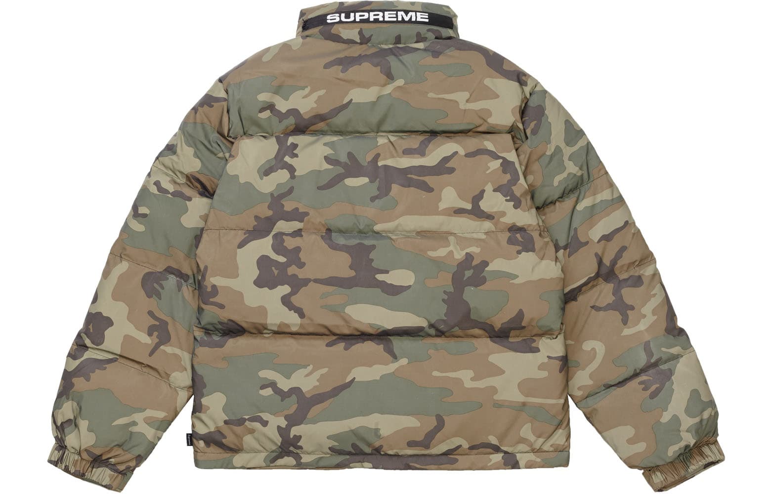 Зимняя куртка Supreme FW18 Reflective Camo Woodland Down Jacket - изображение 3