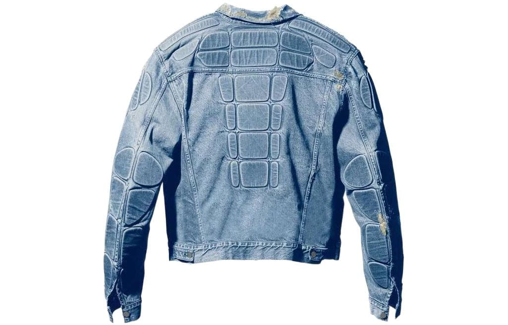 Джинсовая куртка YEEZY x Gap x Balenciaga Denim Jacket Blue - изображение 2