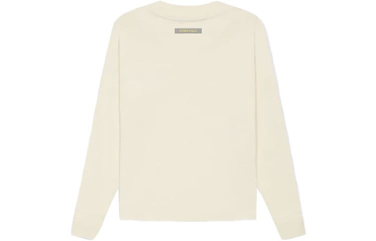 Кофта Fear of God Essentials SS21 Kids Long Sleeve Tee ButtercreamCream LogoT - изображение 2