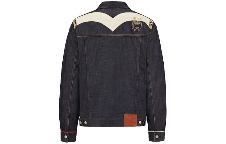 Джинсовая куртка EVISU SS21 m - изображение 2