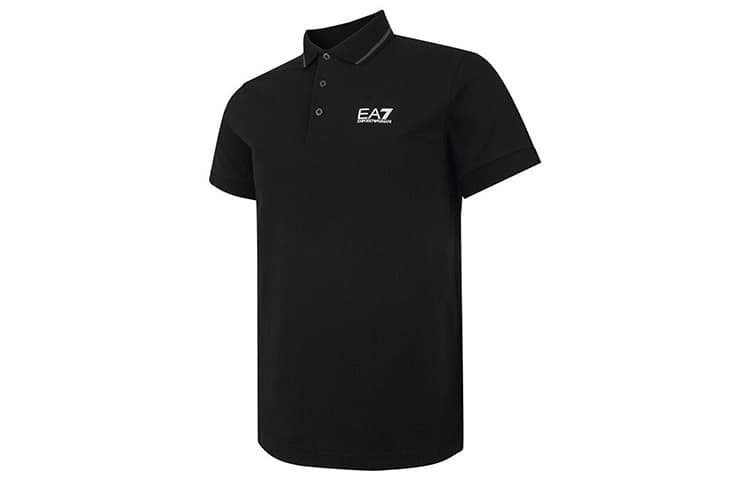 Поло Emporio Armani Polo Shirt Black - изображение 3